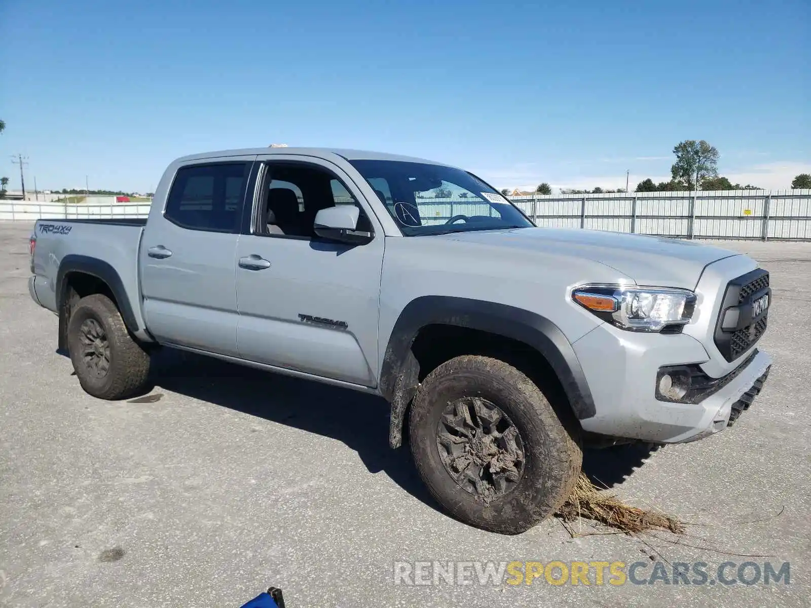 1 Photograph of a damaged car 3TYCZ5AN7MT032347 TOYOTA TACOMA 2021