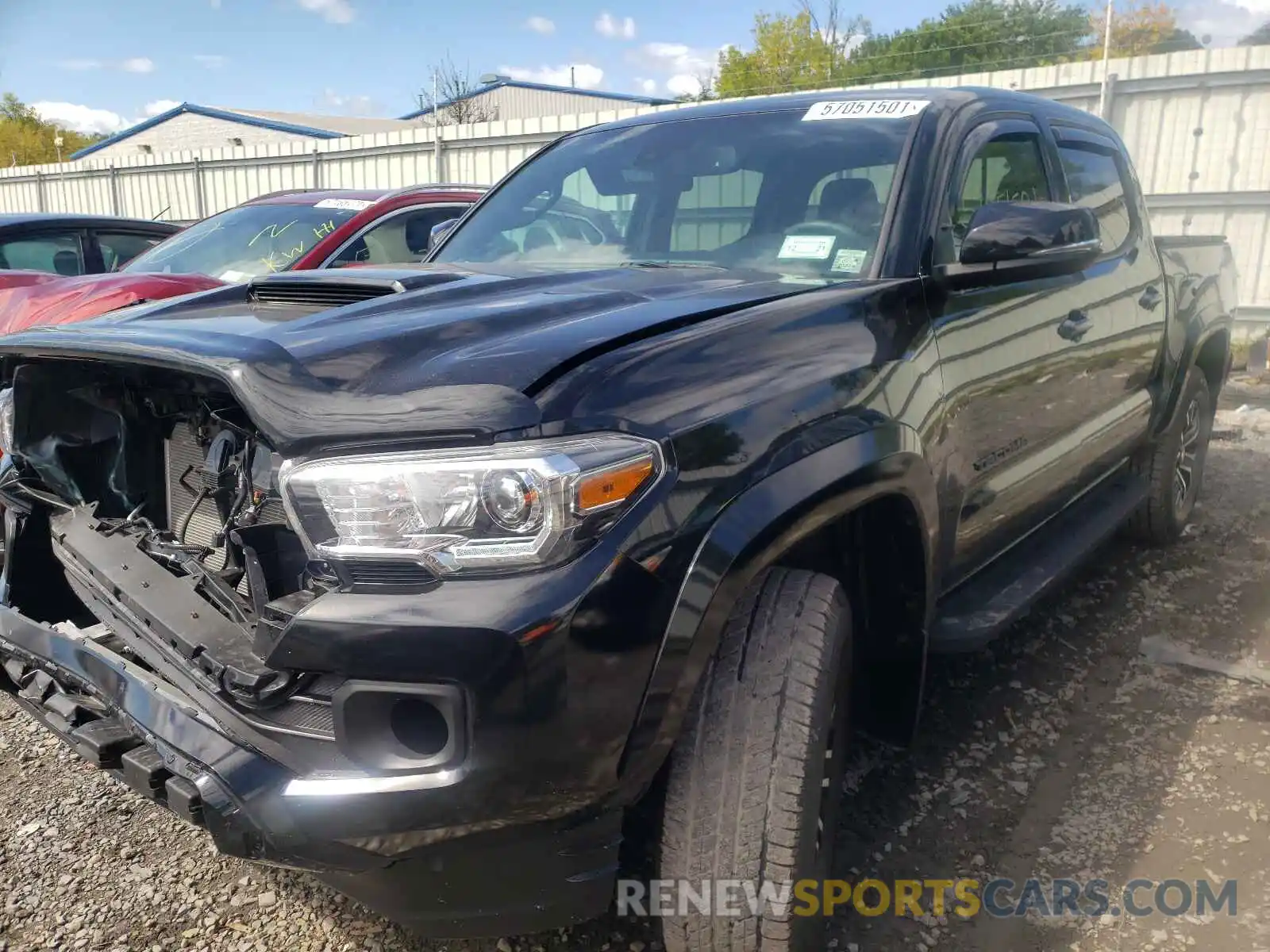 2 Фотография поврежденного автомобиля 3TYCZ5AN7MT035037 TOYOTA TACOMA 2021