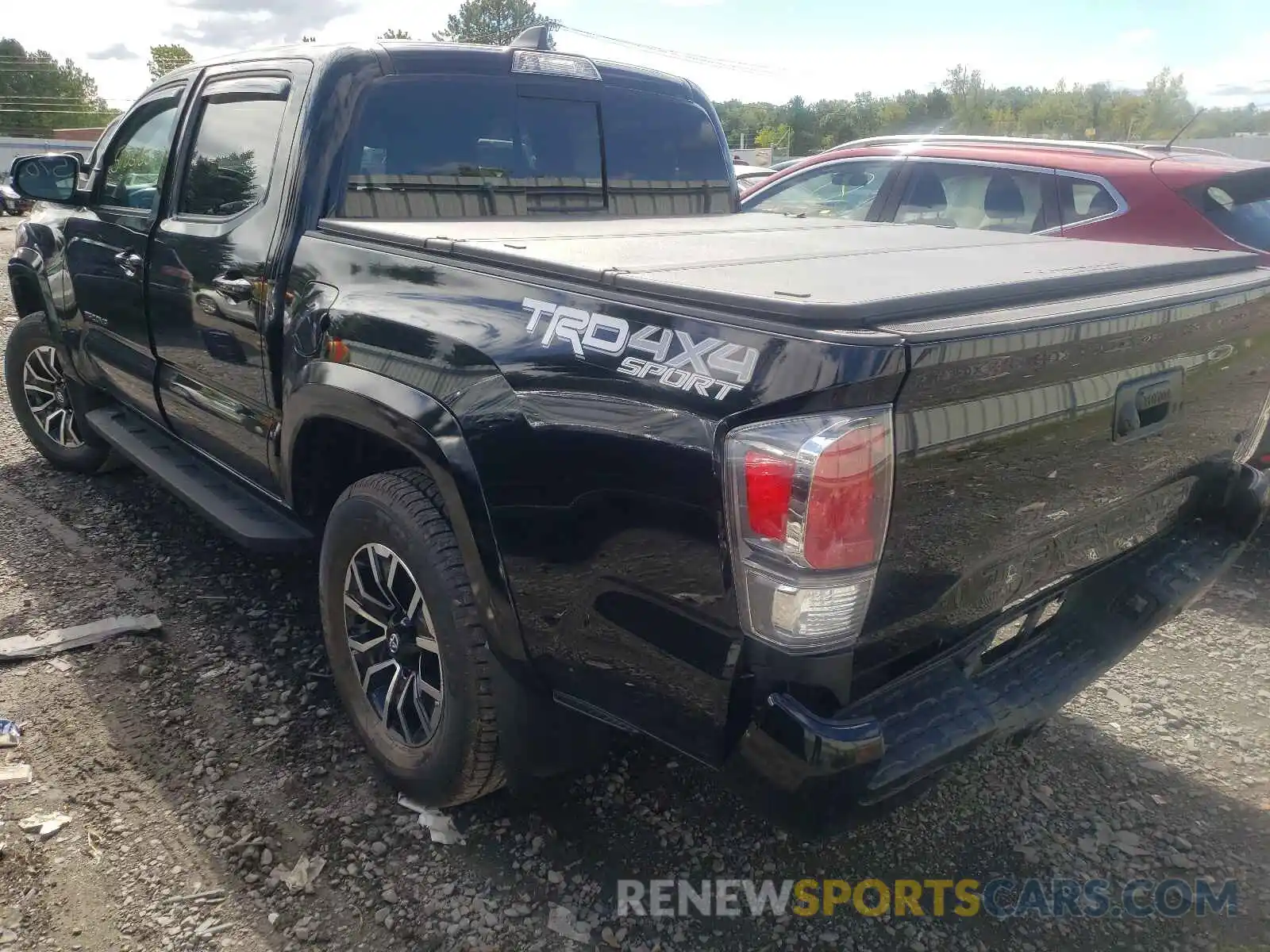 3 Photograph of a damaged car 3TYCZ5AN7MT035037 TOYOTA TACOMA 2021