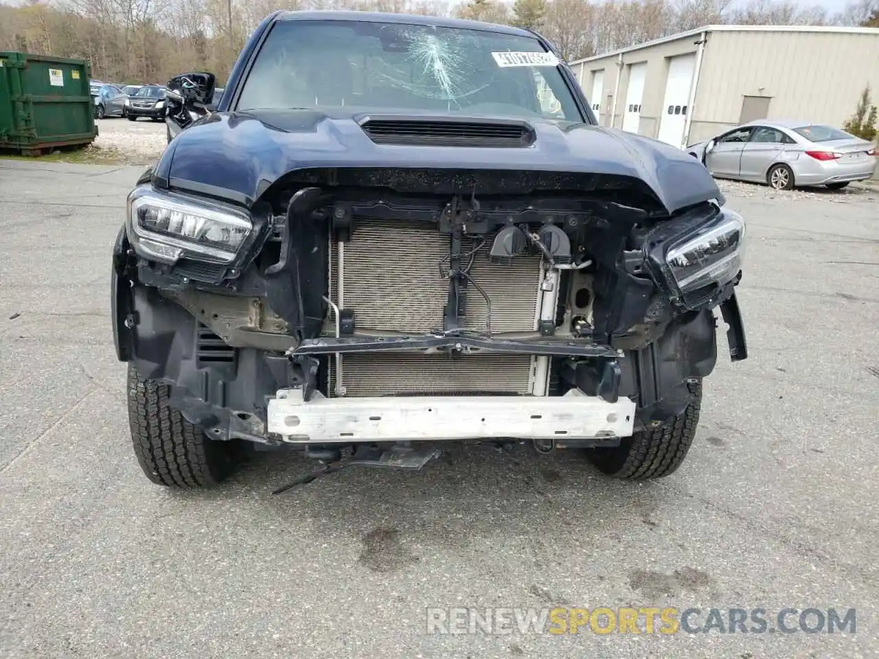 9 Фотография поврежденного автомобиля 3TYCZ5AN7MT036902 TOYOTA TACOMA 2021