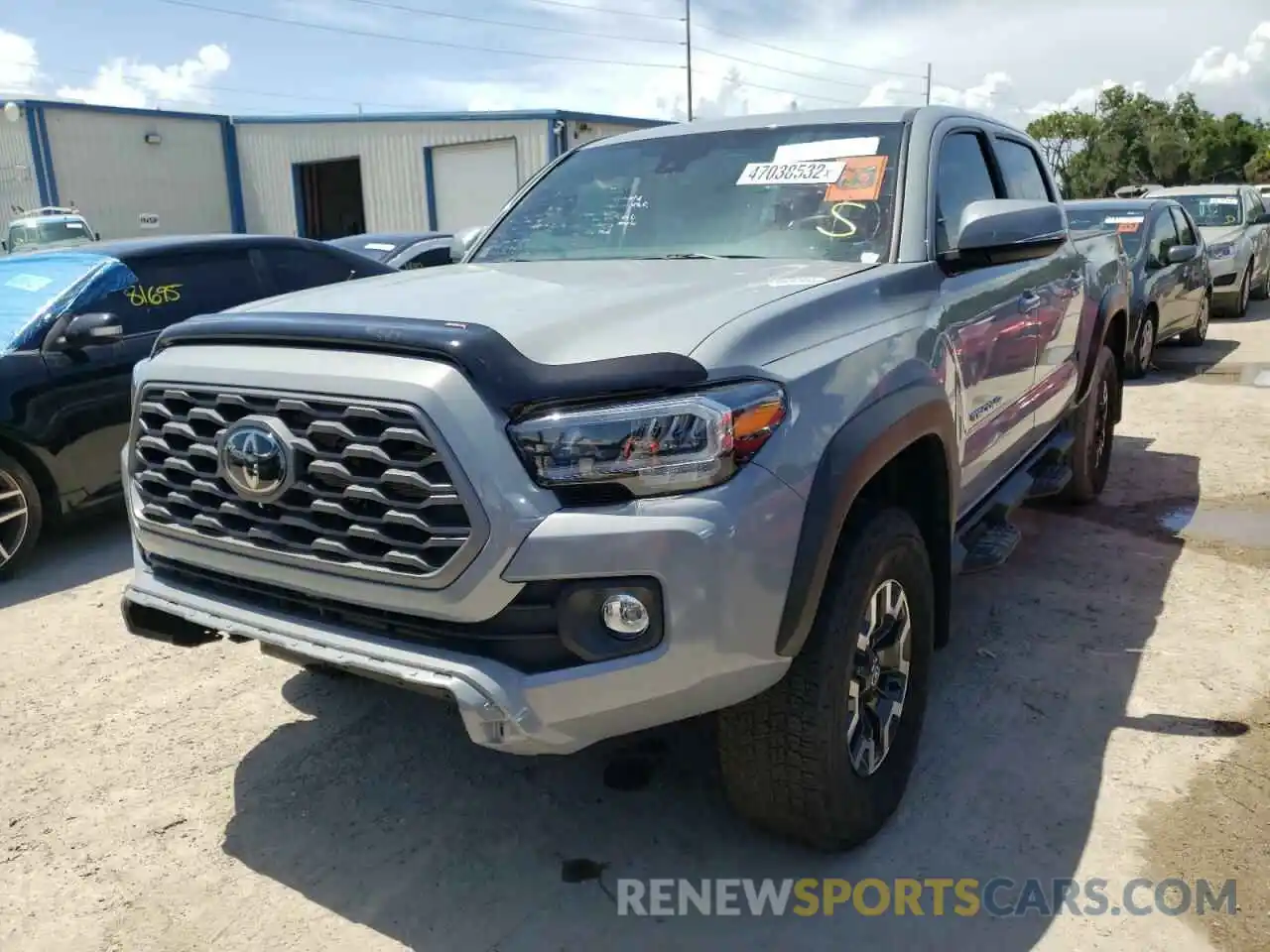 2 Photograph of a damaged car 3TYCZ5AN7MT038407 TOYOTA TACOMA 2021