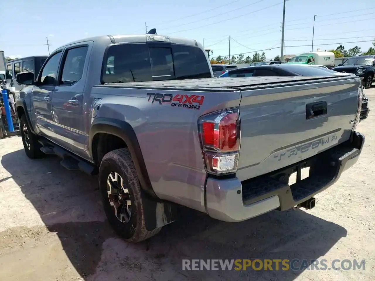 3 Photograph of a damaged car 3TYCZ5AN7MT038407 TOYOTA TACOMA 2021