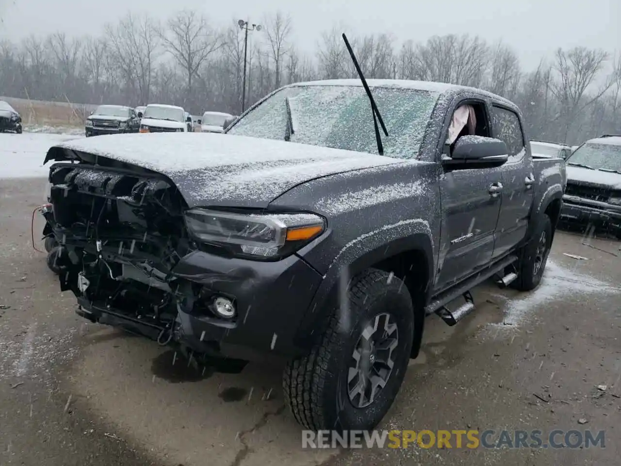 2 Photograph of a damaged car 3TYCZ5AN7MT052632 TOYOTA TACOMA 2021