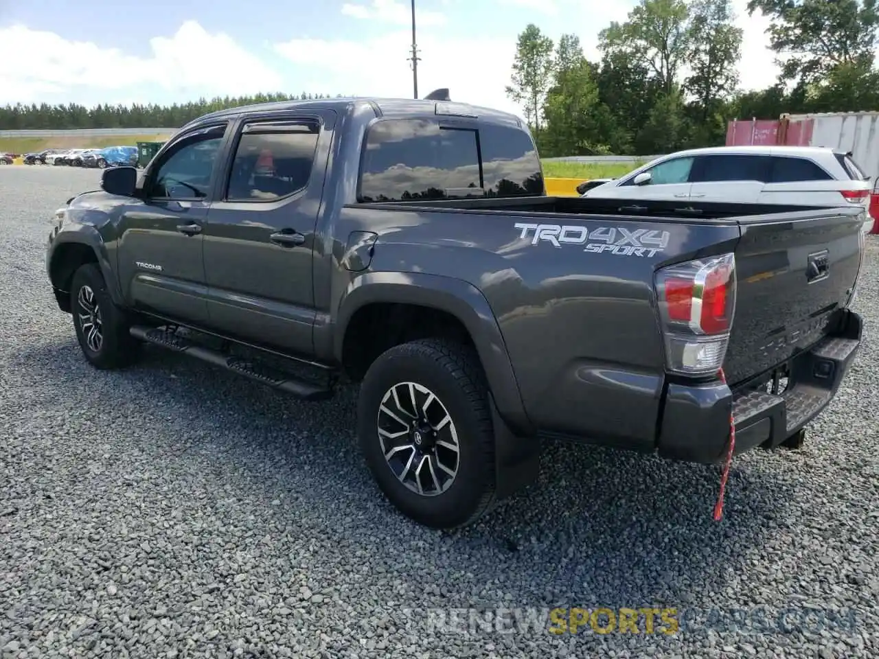 3 Photograph of a damaged car 3TYCZ5AN8MT014018 TOYOTA TACOMA 2021