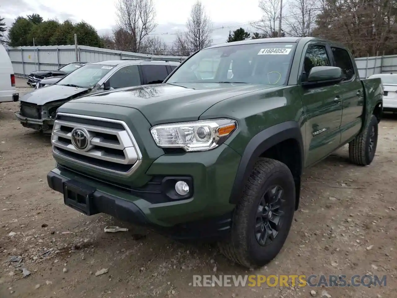 2 Photograph of a damaged car 3TYCZ5AN8MT014584 TOYOTA TACOMA 2021