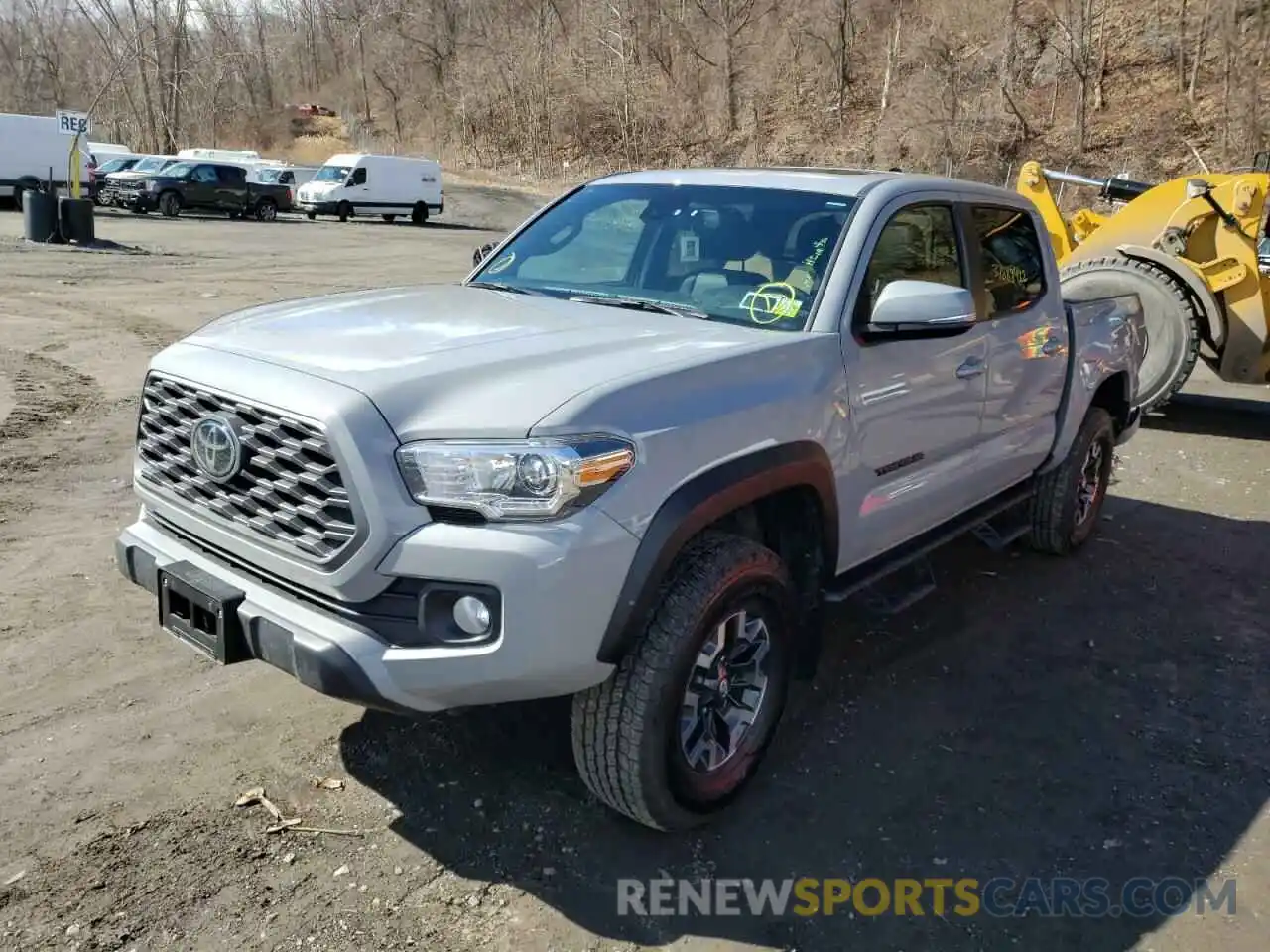 2 Photograph of a damaged car 3TYCZ5AN8MT018019 TOYOTA TACOMA 2021