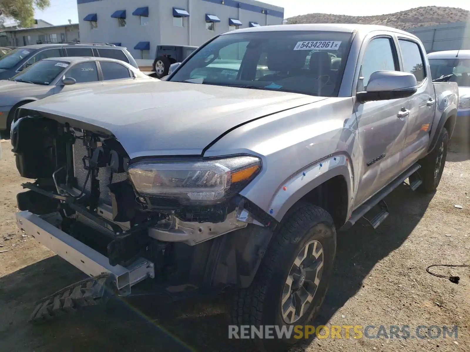 2 Photograph of a damaged car 3TYCZ5AN8MT029747 TOYOTA TACOMA 2021