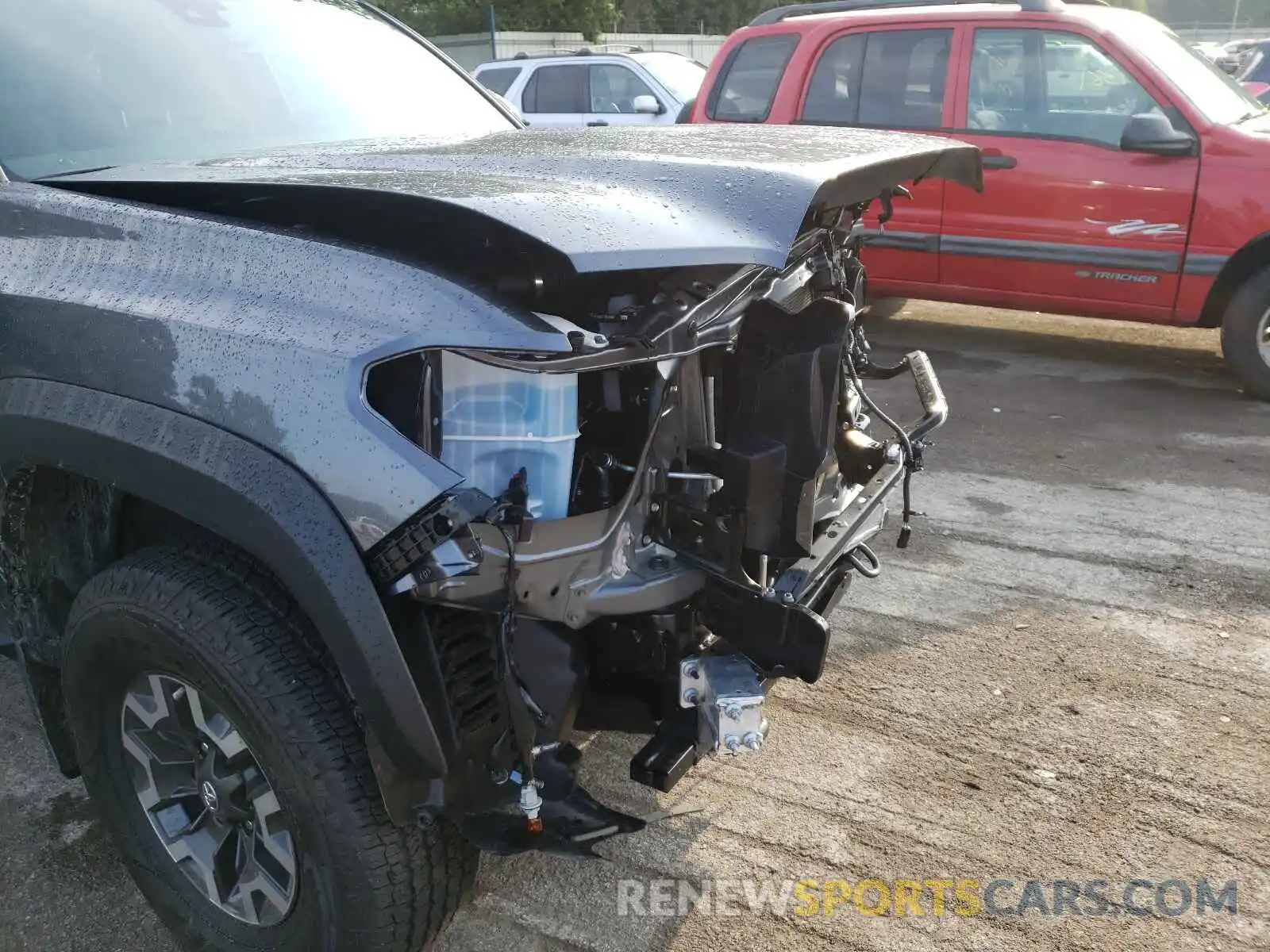 9 Photograph of a damaged car 3TYCZ5AN8MT033507 TOYOTA TACOMA 2021