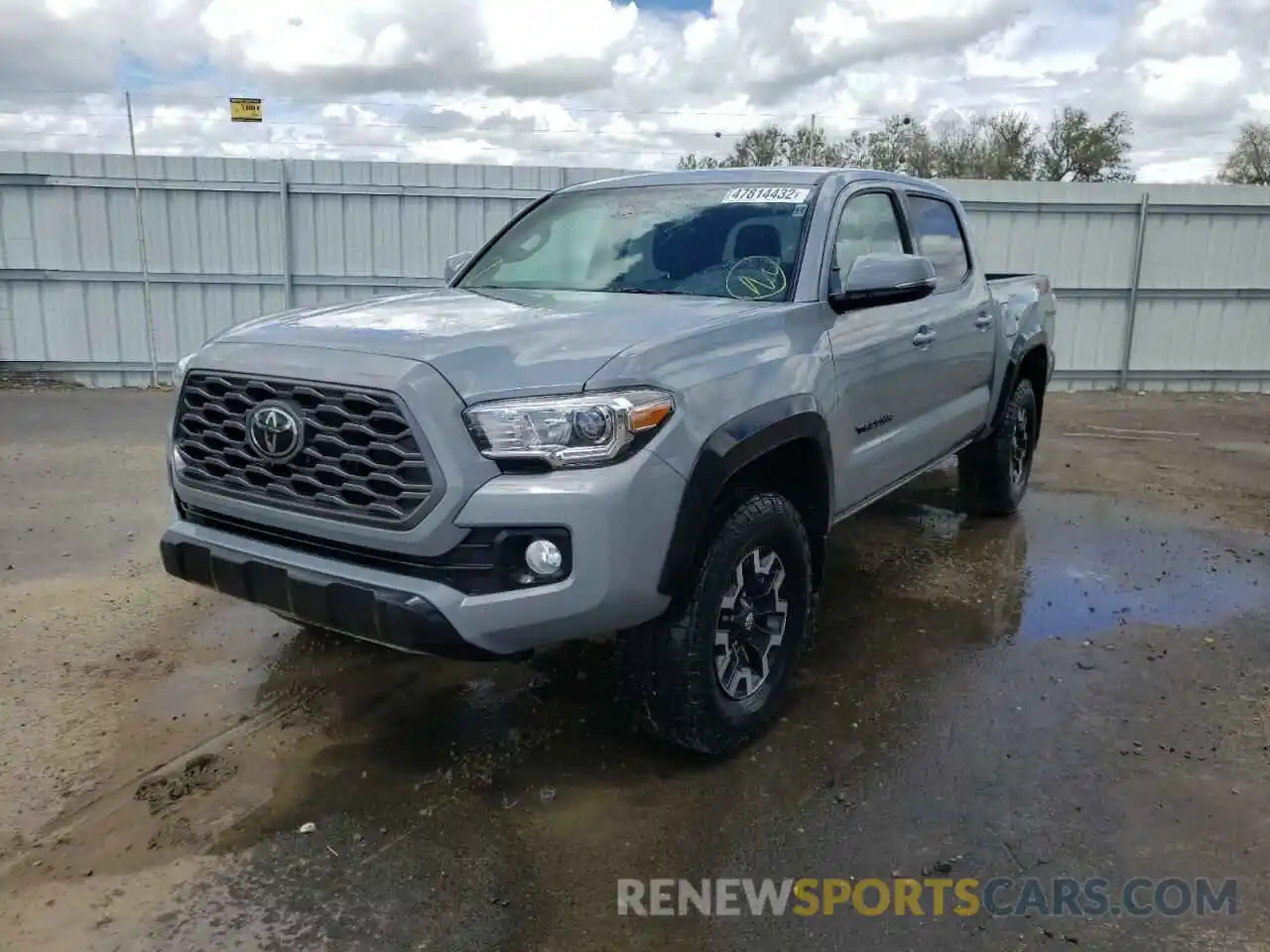 2 Photograph of a damaged car 3TYCZ5AN8MT041574 TOYOTA TACOMA 2021