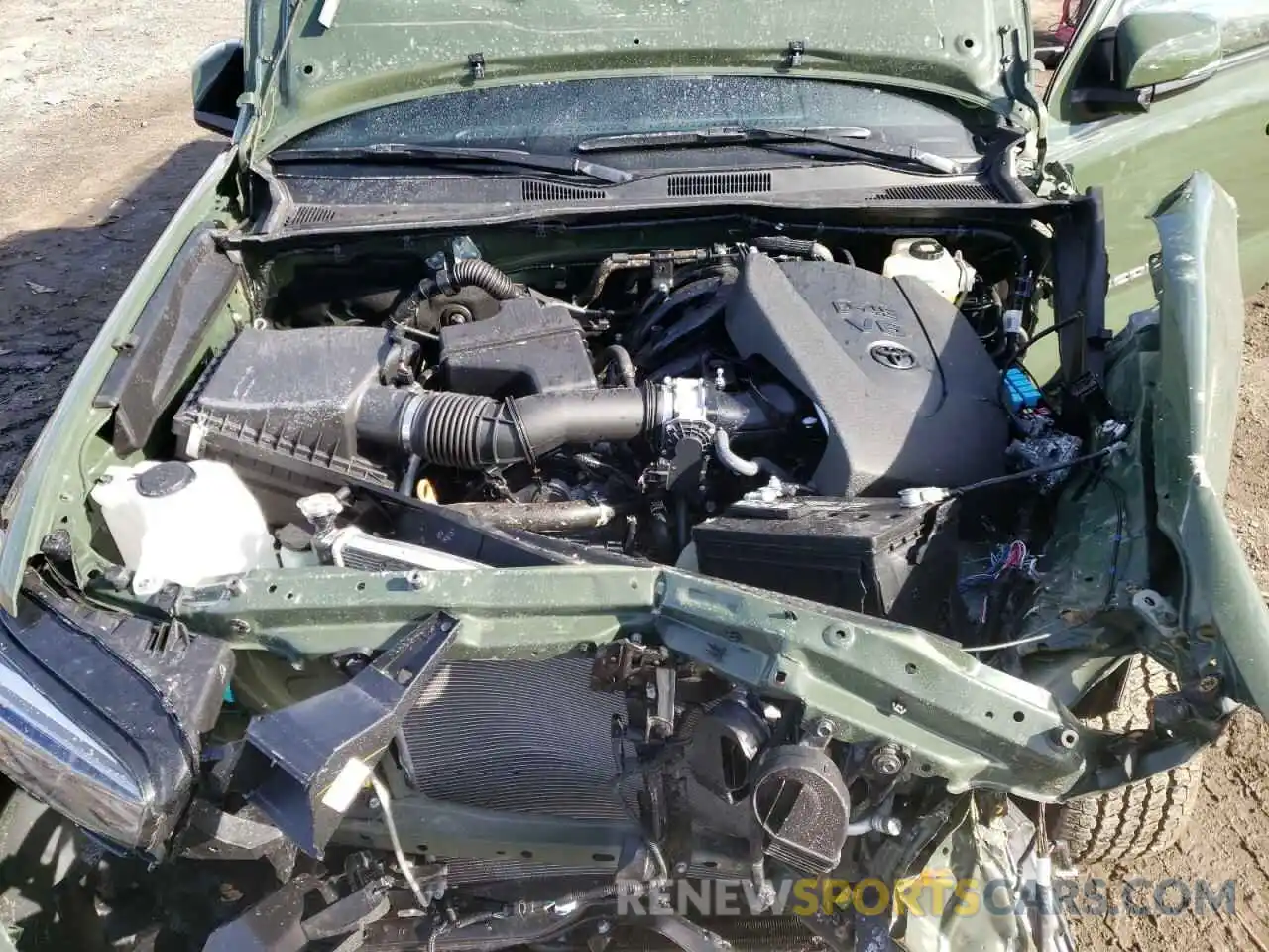 7 Photograph of a damaged car 3TYCZ5AN8MT048220 TOYOTA TACOMA 2021