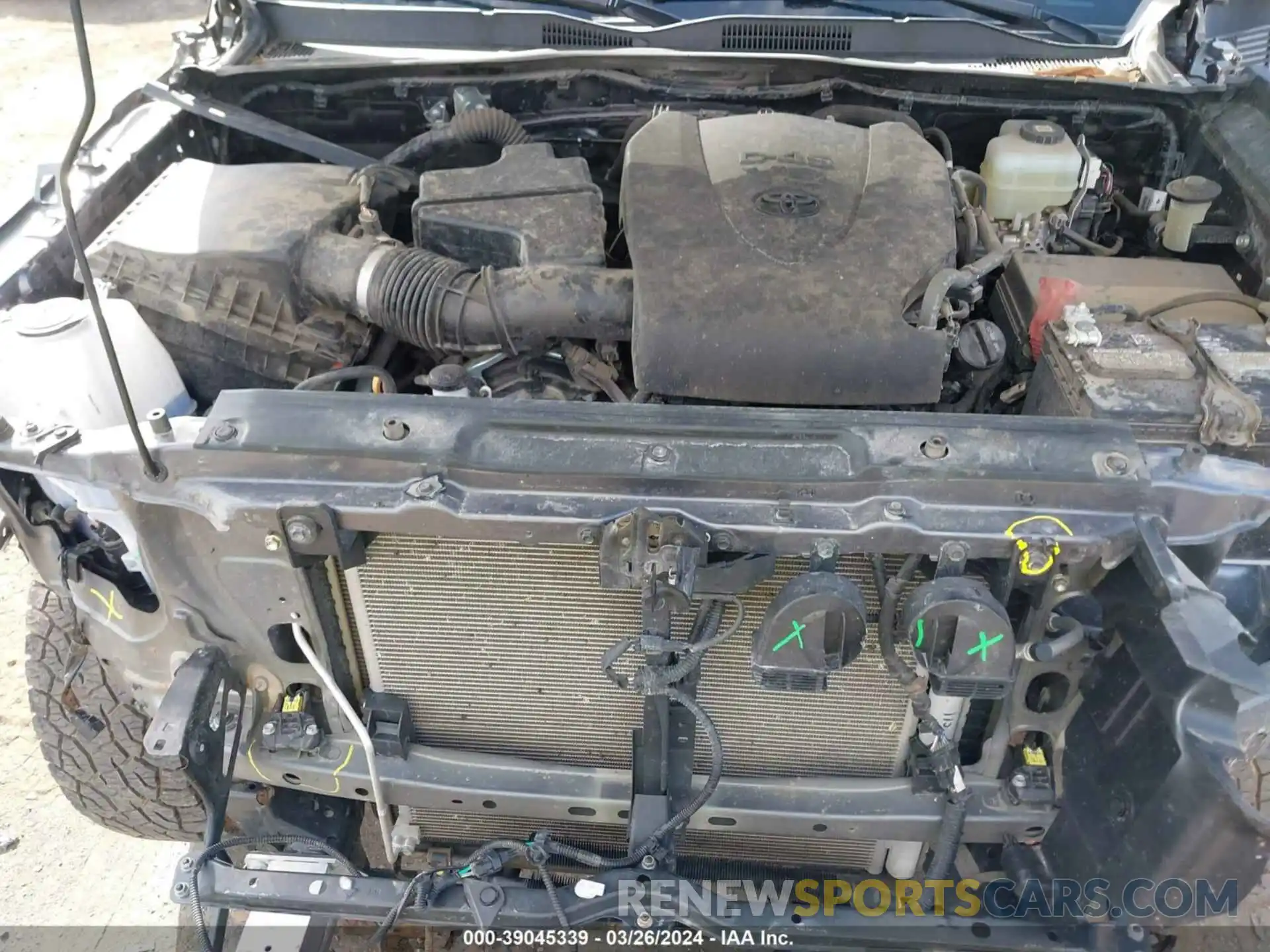 10 Photograph of a damaged car 3TYCZ5AN8MT049464 TOYOTA TACOMA 2021