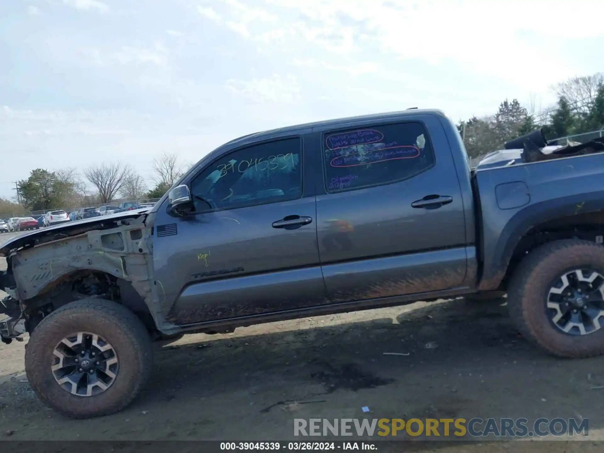 14 Photograph of a damaged car 3TYCZ5AN8MT049464 TOYOTA TACOMA 2021