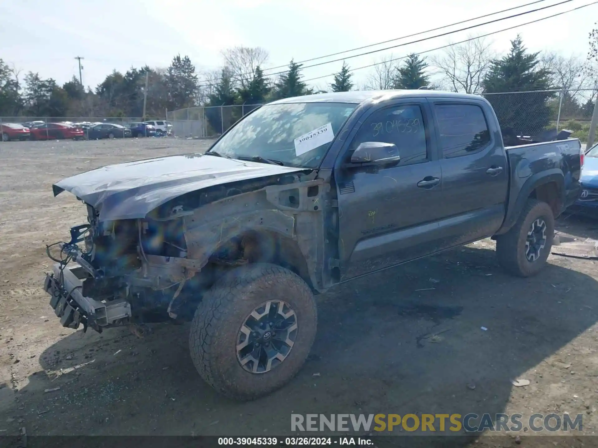 2 Photograph of a damaged car 3TYCZ5AN8MT049464 TOYOTA TACOMA 2021