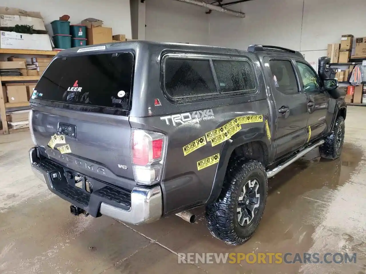 4 Photograph of a damaged car 3TYCZ5AN9MT016991 TOYOTA TACOMA 2021