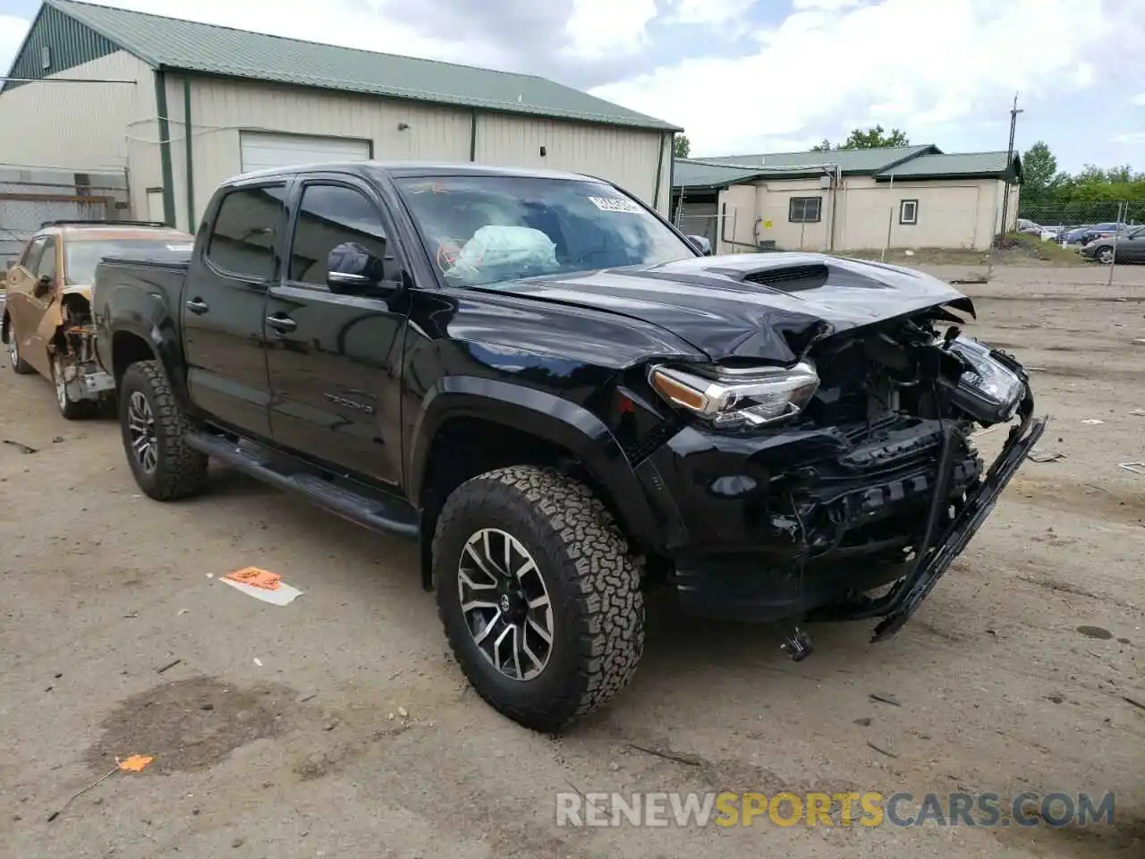 1 Photograph of a damaged car 3TYCZ5AN9MT022354 TOYOTA TACOMA 2021