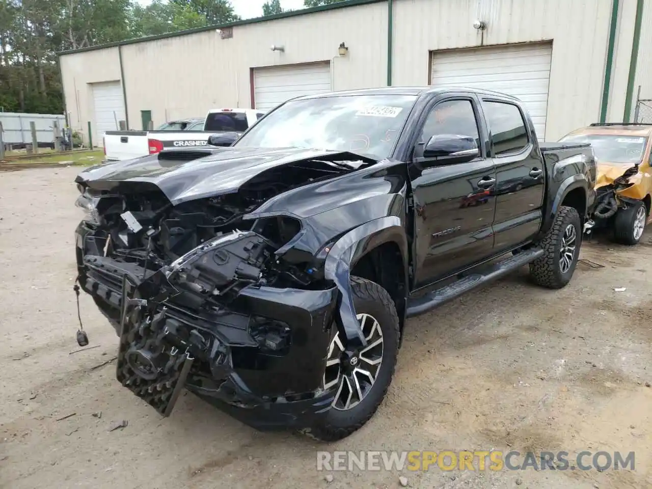 2 Photograph of a damaged car 3TYCZ5AN9MT022354 TOYOTA TACOMA 2021