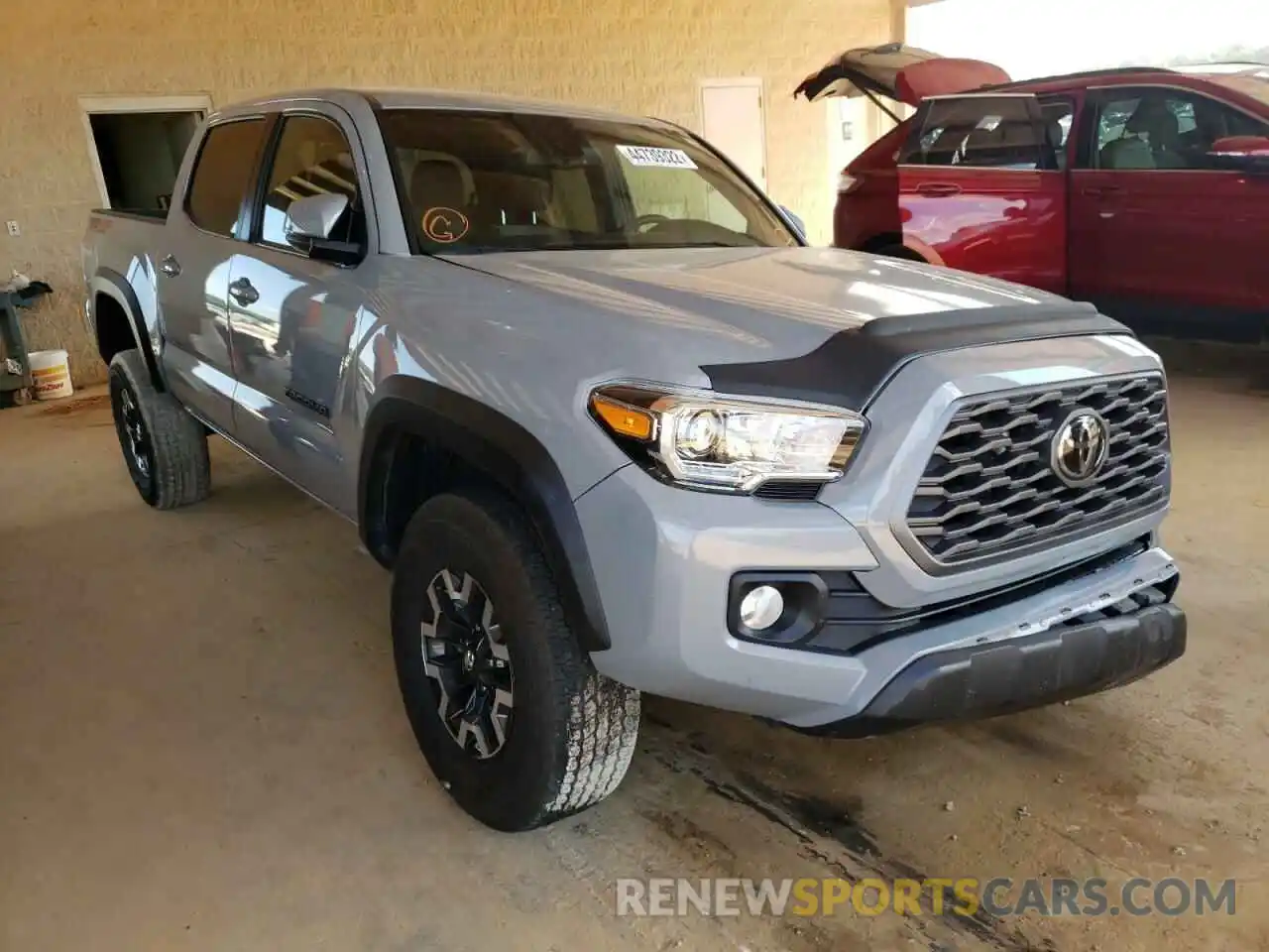 1 Photograph of a damaged car 3TYCZ5AN9MT026405 TOYOTA TACOMA 2021