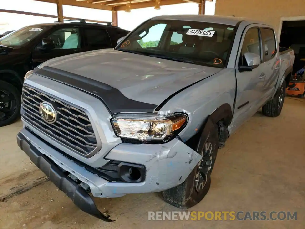 2 Photograph of a damaged car 3TYCZ5AN9MT026405 TOYOTA TACOMA 2021