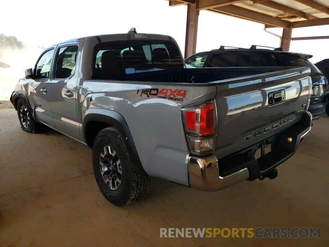 3 Photograph of a damaged car 3TYCZ5AN9MT026405 TOYOTA TACOMA 2021