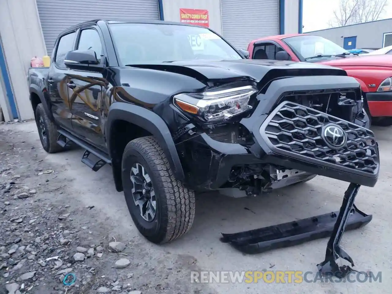 1 Photograph of a damaged car 3TYCZ5AN9MT032091 TOYOTA TACOMA 2021