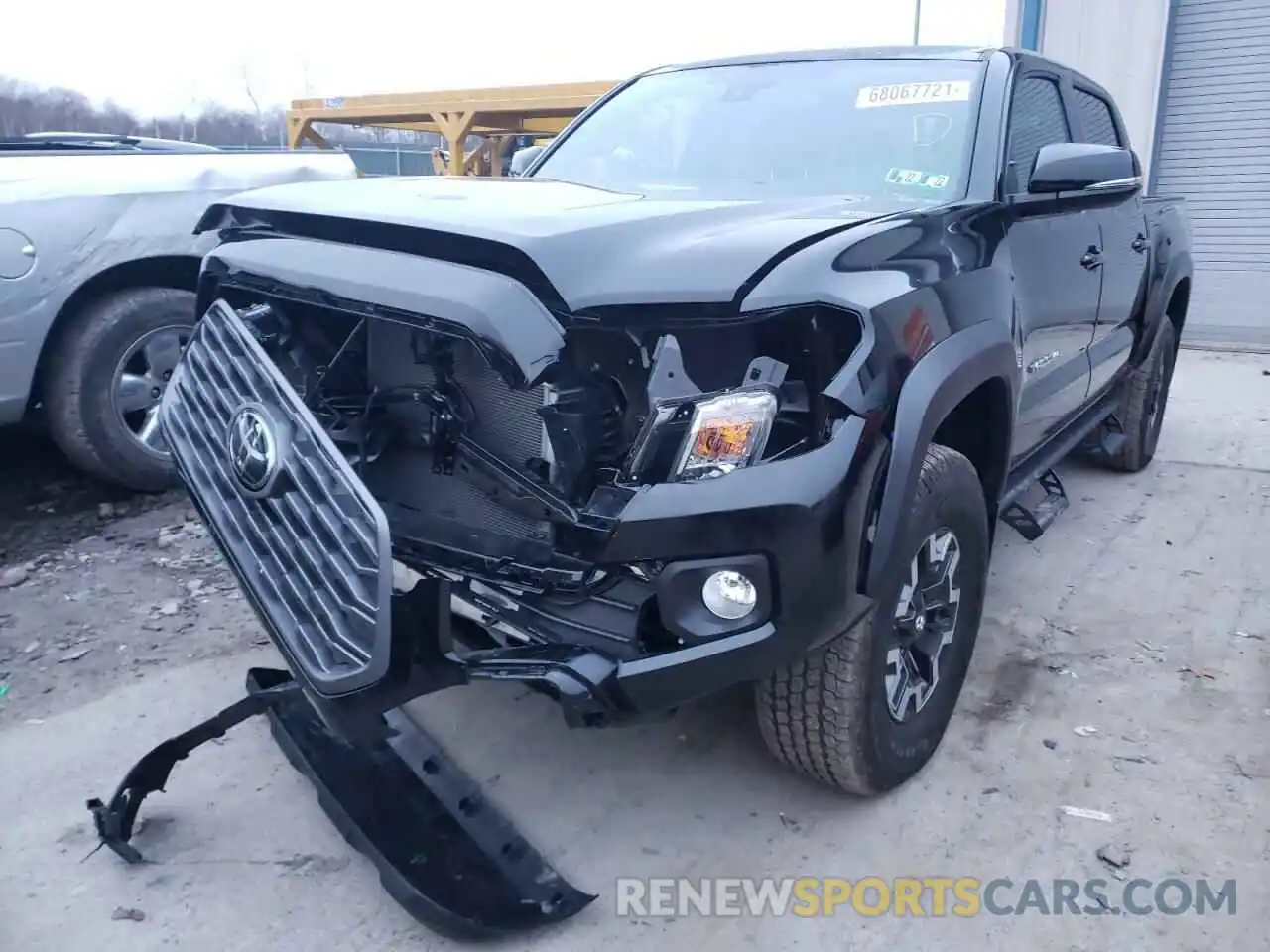 2 Photograph of a damaged car 3TYCZ5AN9MT032091 TOYOTA TACOMA 2021