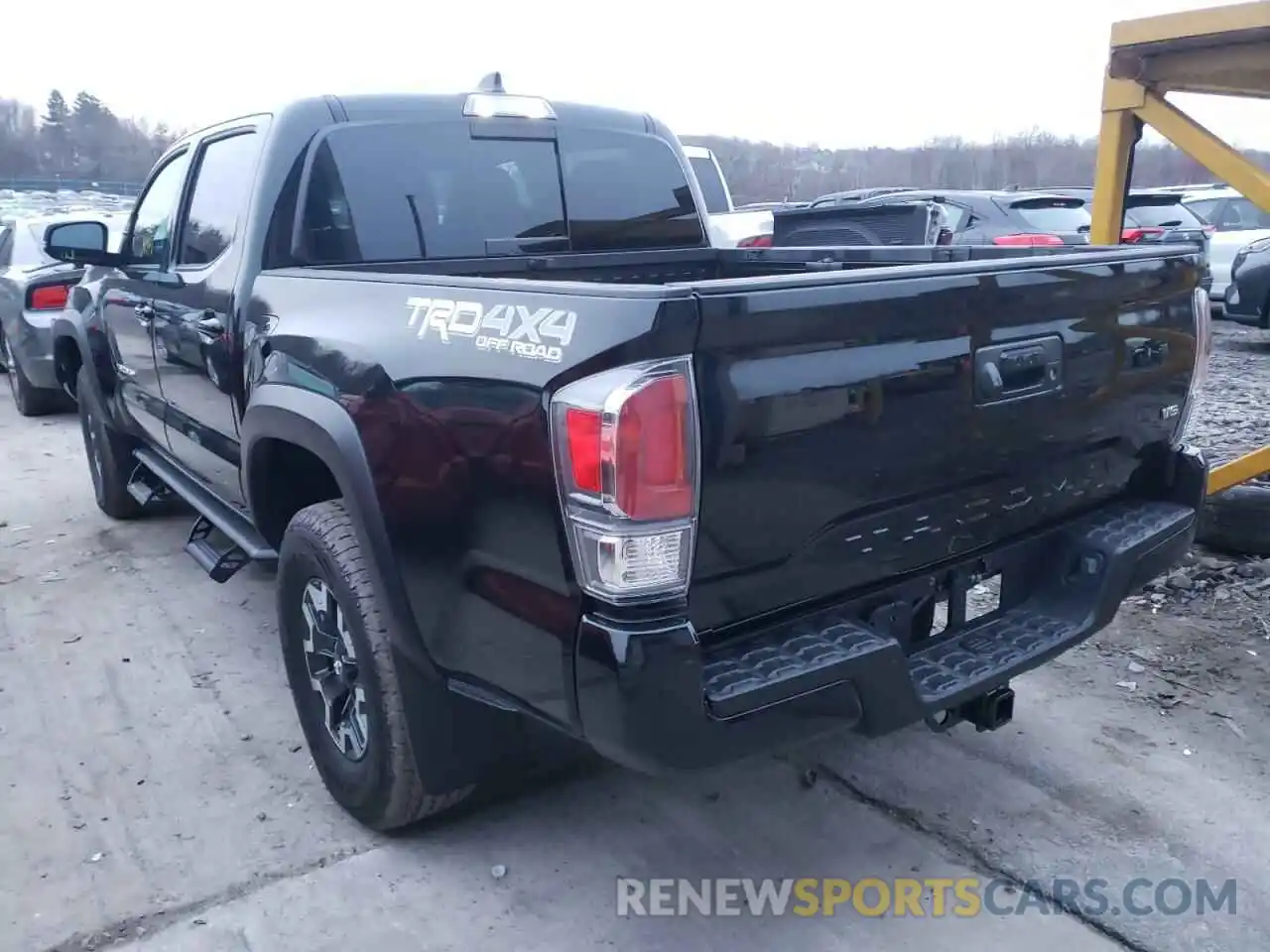 3 Photograph of a damaged car 3TYCZ5AN9MT032091 TOYOTA TACOMA 2021