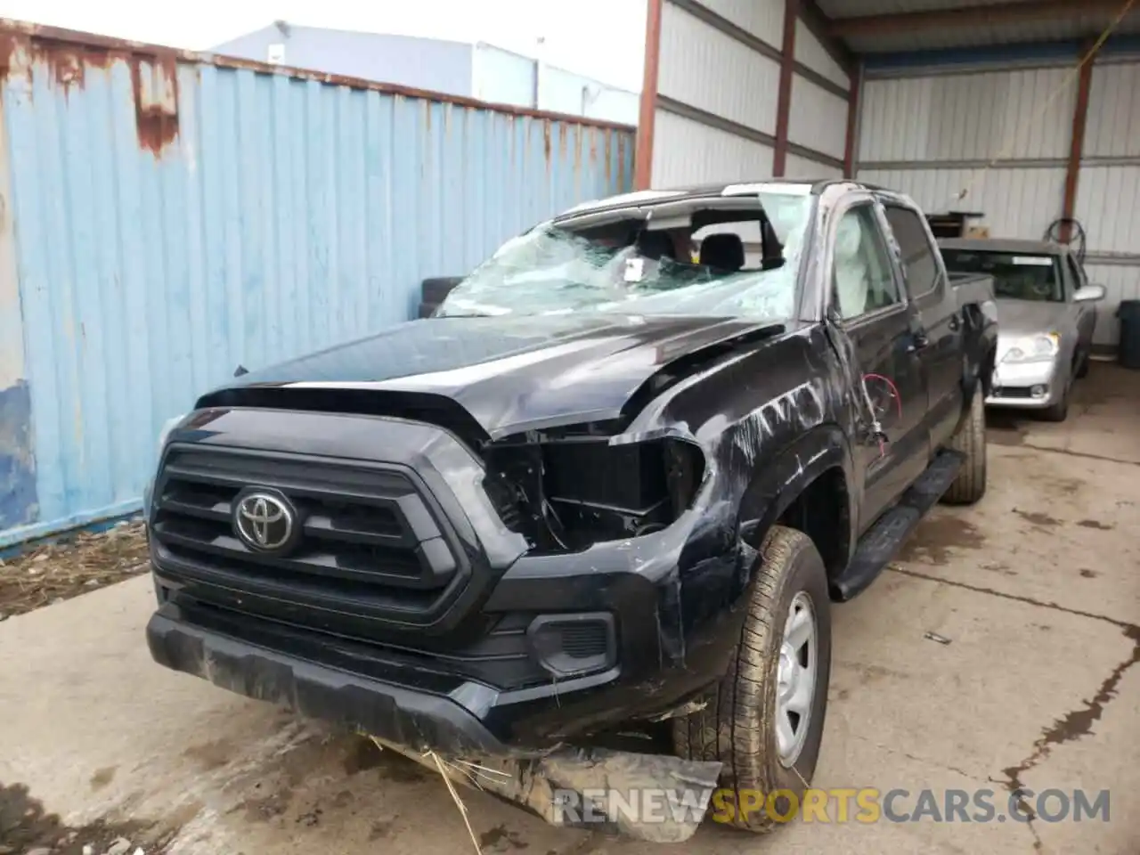 9 Фотография поврежденного автомобиля 3TYCZ5AN9MT044838 TOYOTA TACOMA 2021