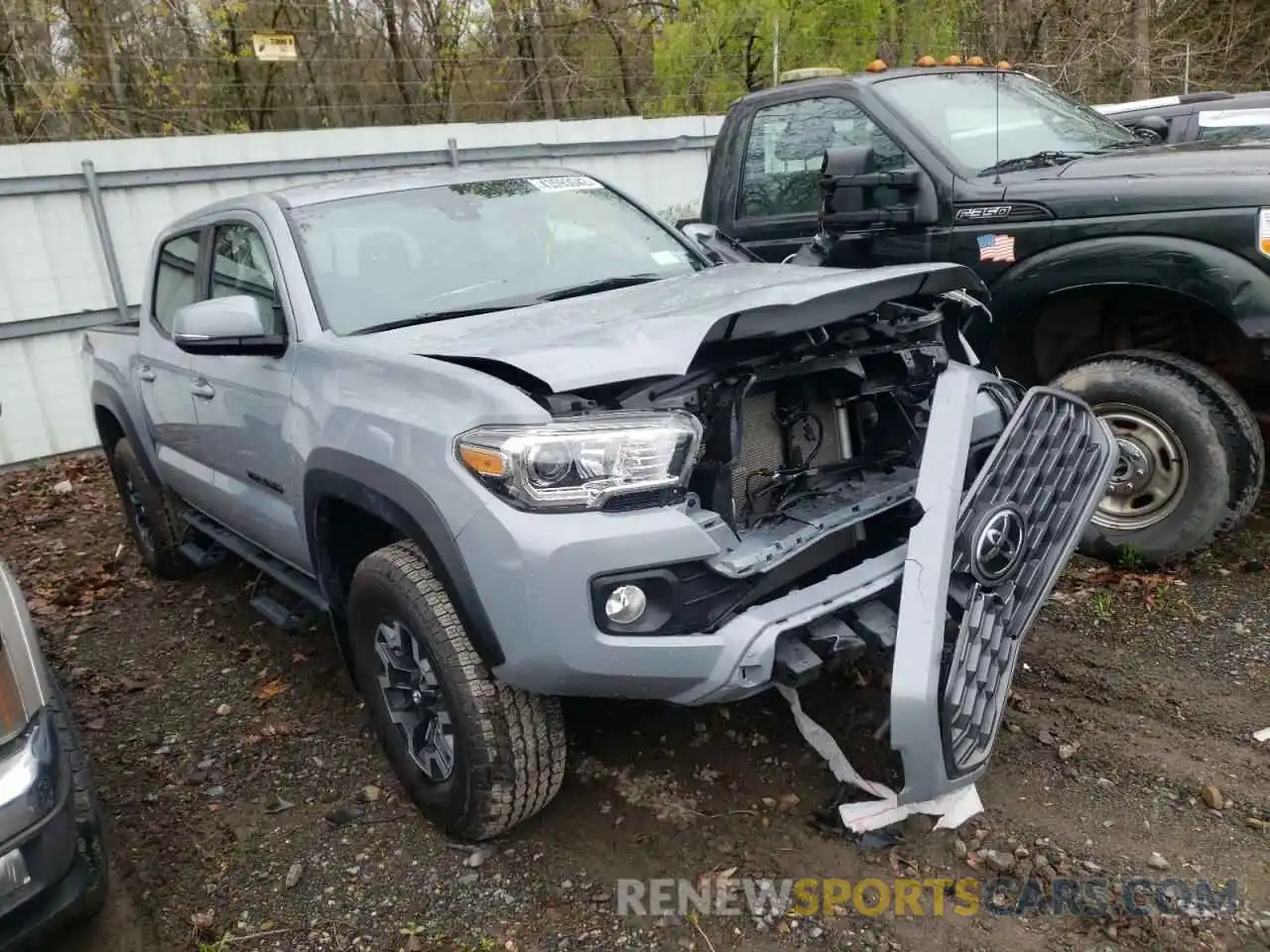 1 Photograph of a damaged car 3TYCZ5AN9MT046735 TOYOTA TACOMA 2021