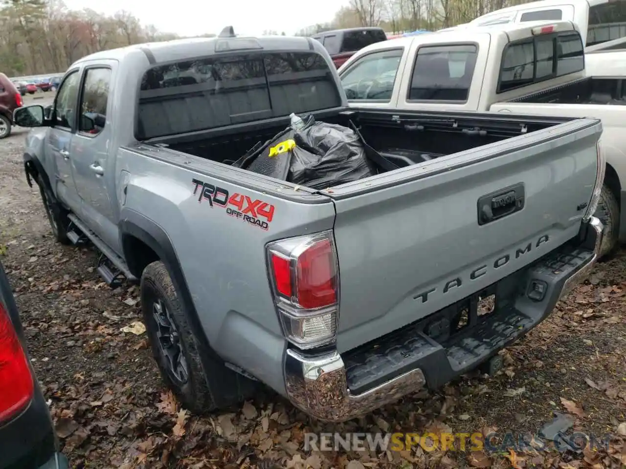 3 Photograph of a damaged car 3TYCZ5AN9MT046735 TOYOTA TACOMA 2021