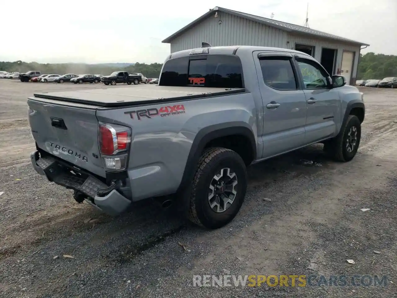 4 Photograph of a damaged car 3TYCZ5AN9MT047366 TOYOTA TACOMA 2021