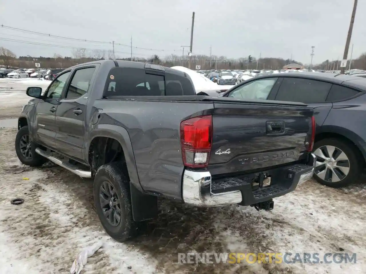 3 Photograph of a damaged car 3TYCZ5AN9MT048369 TOYOTA TACOMA 2021