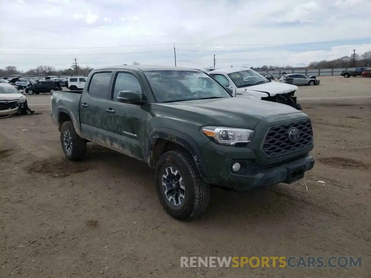 1 Photograph of a damaged car 3TYCZ5ANGMT026281 TOYOTA TACOMA 2021