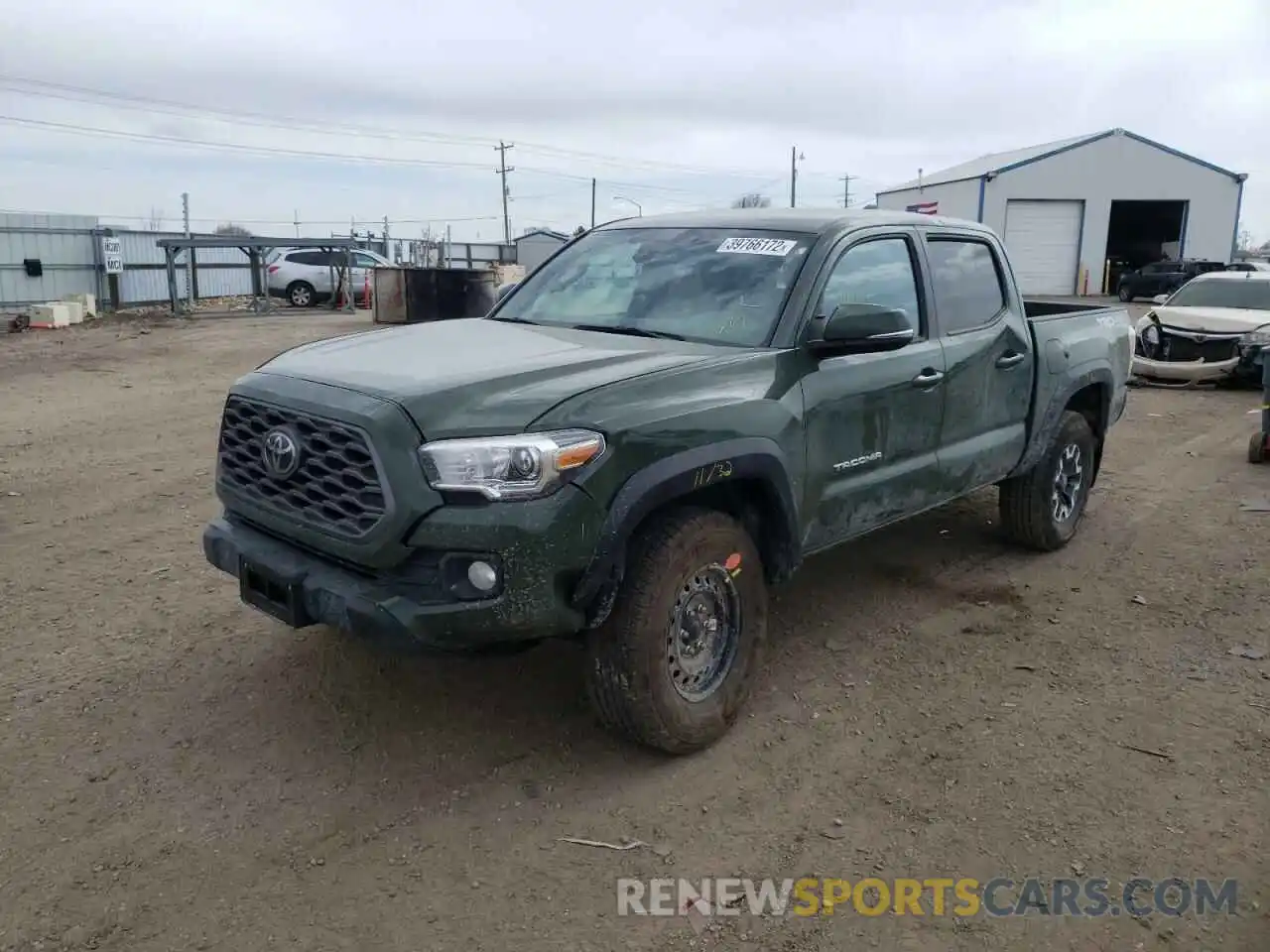 2 Photograph of a damaged car 3TYCZ5ANGMT026281 TOYOTA TACOMA 2021