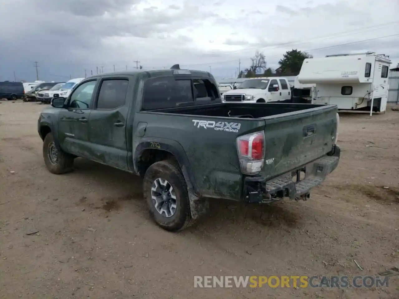 3 Photograph of a damaged car 3TYCZ5ANGMT026281 TOYOTA TACOMA 2021