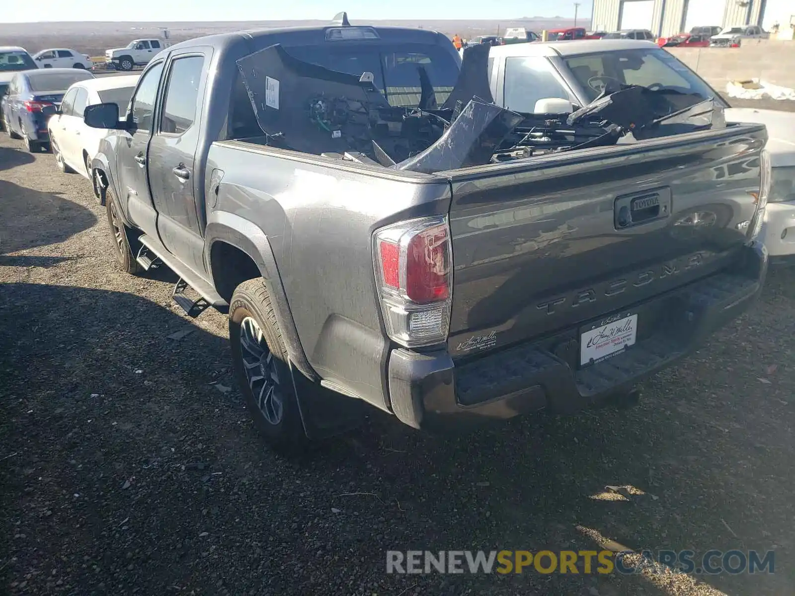 3 Photograph of a damaged car 3TYCZ5ANXMT012948 TOYOTA TACOMA 2021