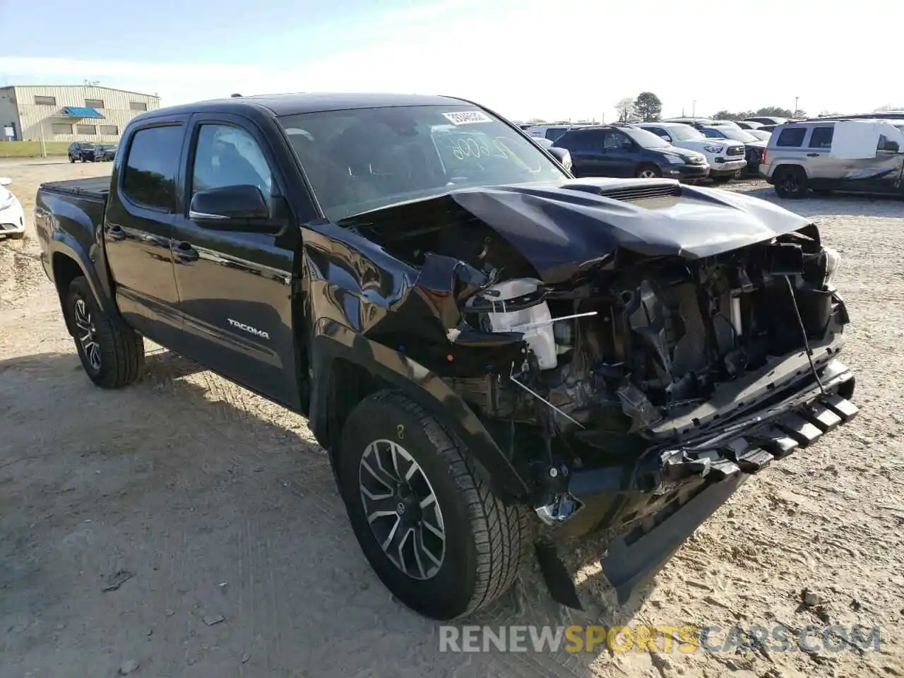 1 Photograph of a damaged car 3TYCZ5ANXMT012996 TOYOTA TACOMA 2021