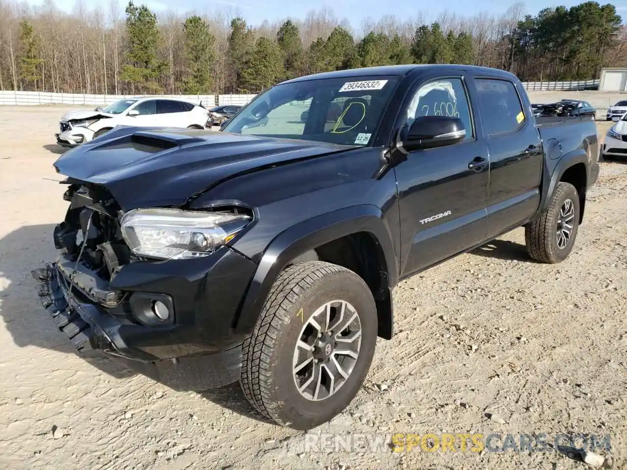 2 Photograph of a damaged car 3TYCZ5ANXMT012996 TOYOTA TACOMA 2021