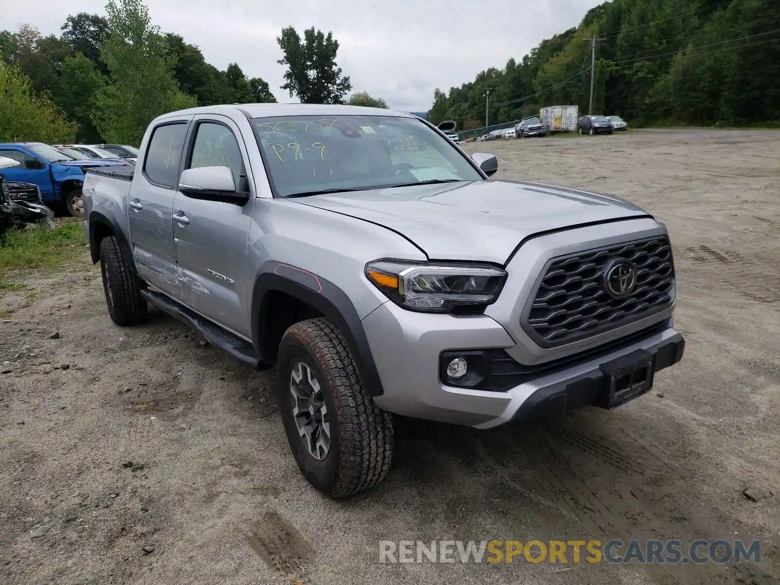 1 Photograph of a damaged car 3TYCZ5ANXMT013923 TOYOTA TACOMA 2021