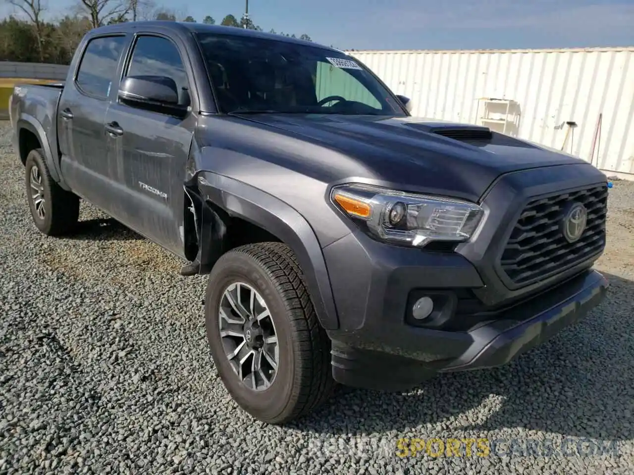 1 Photograph of a damaged car 3TYCZ5ANXMT020516 TOYOTA TACOMA 2021