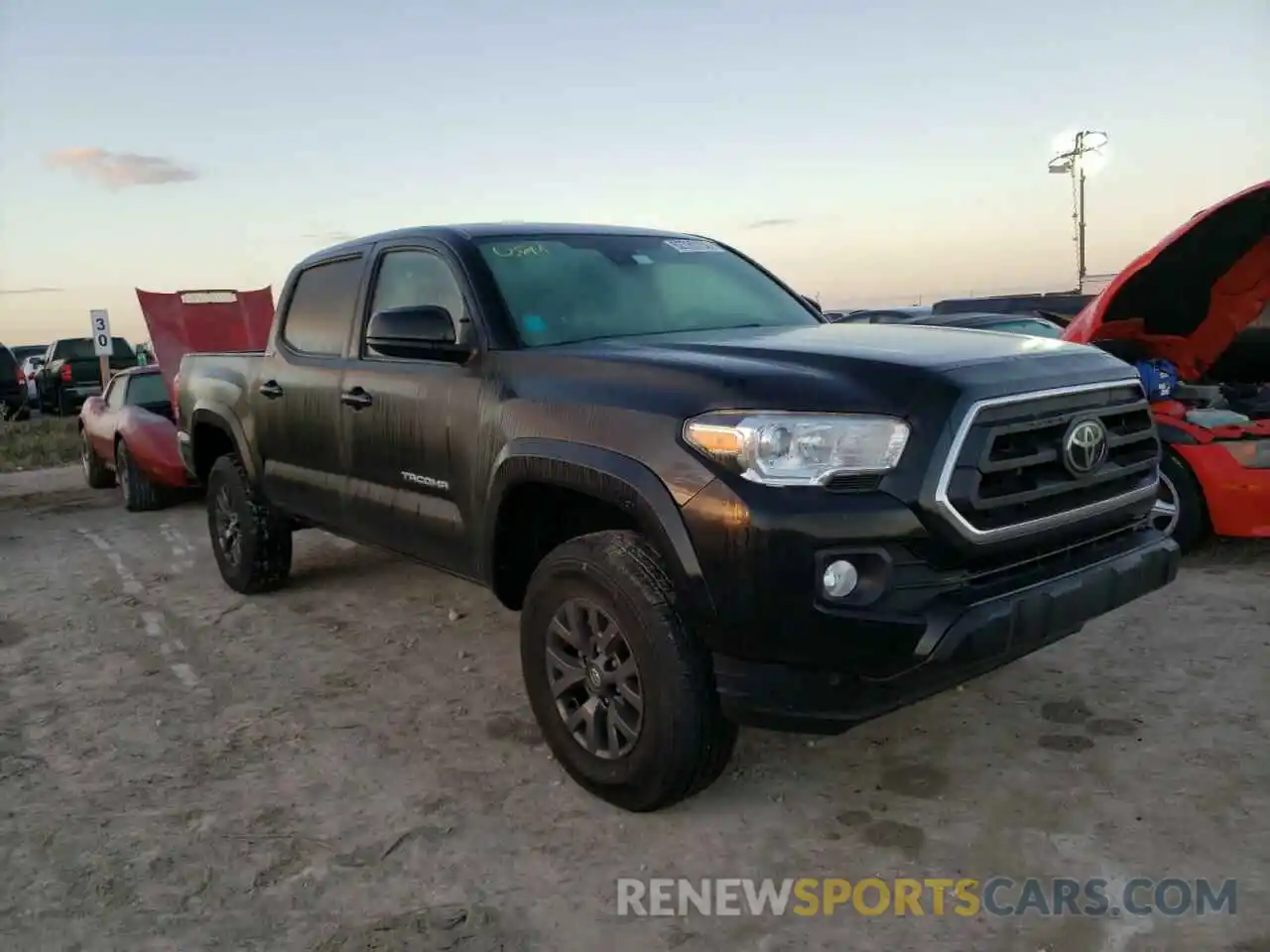 1 Фотография поврежденного автомобиля 3TYCZ5ANXMT027806 TOYOTA TACOMA 2021