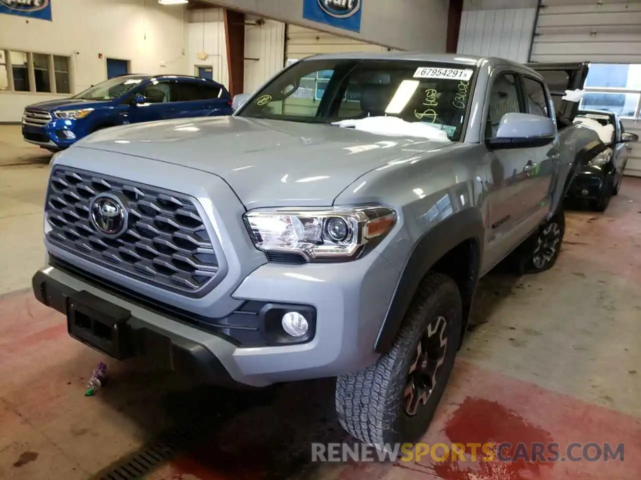 2 Photograph of a damaged car 3TYCZ5ANXMT030320 TOYOTA TACOMA 2021