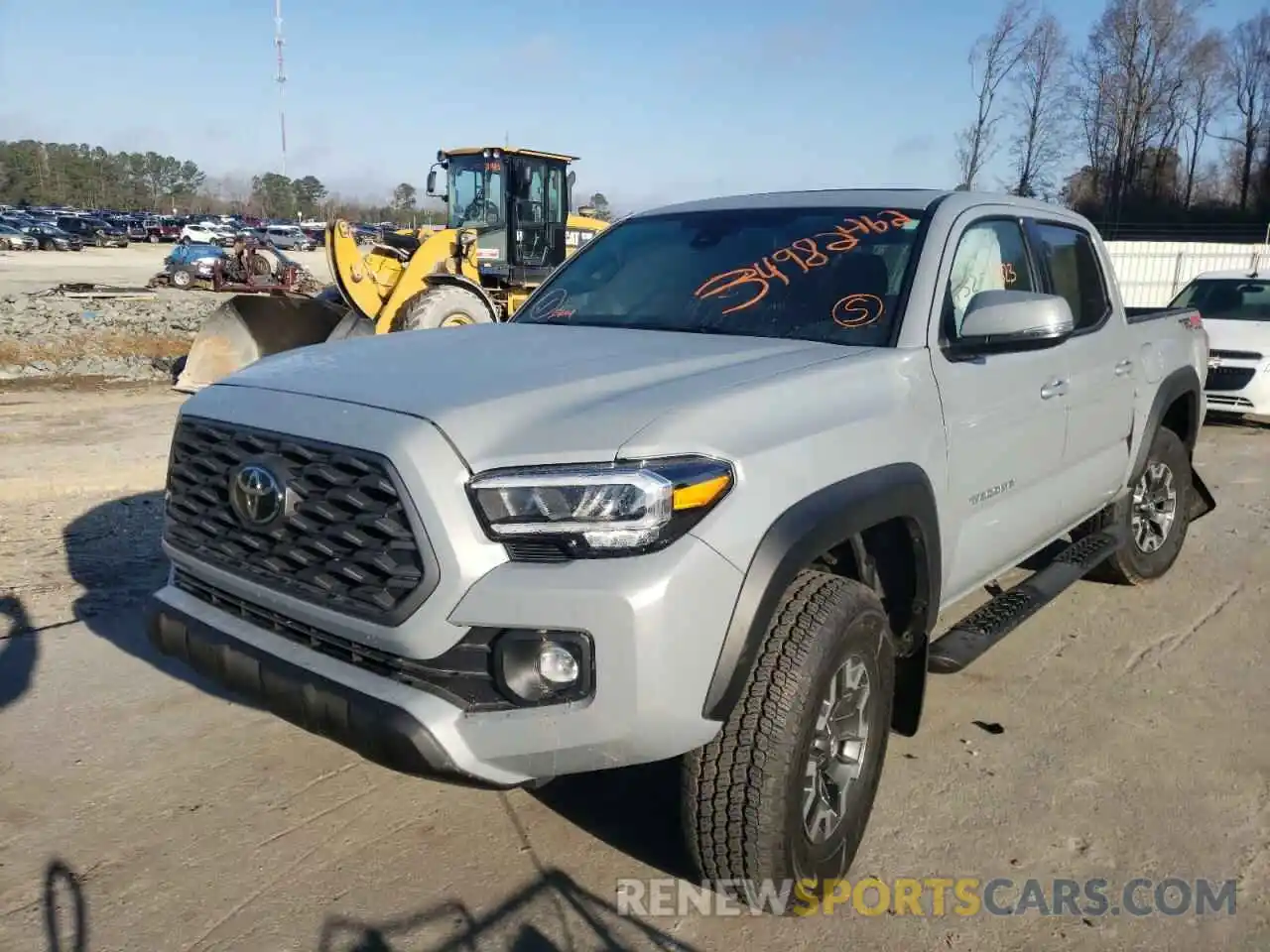 2 Photograph of a damaged car 3TYCZ5ANXMT039969 TOYOTA TACOMA 2021