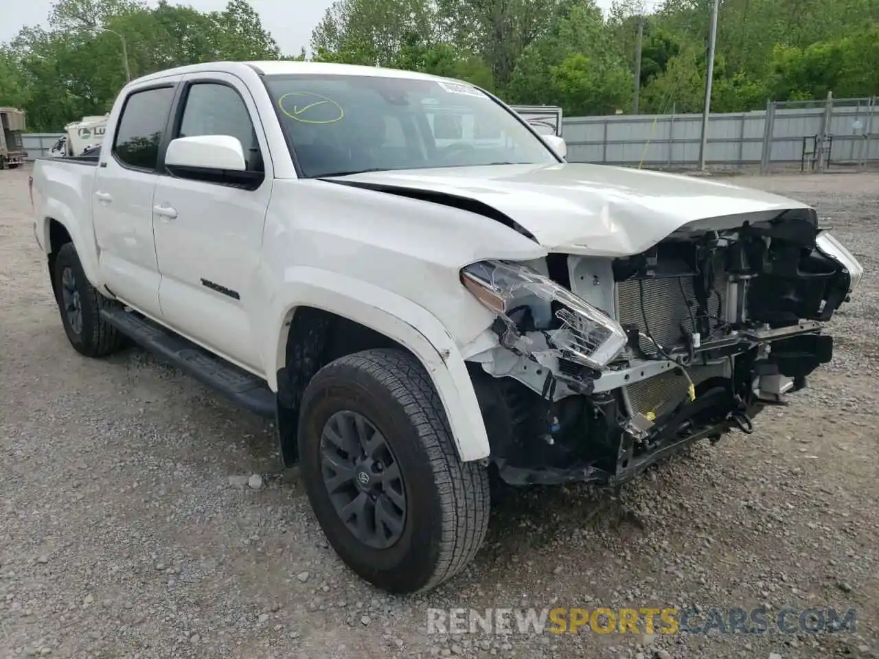 1 Photograph of a damaged car 3TYCZ5ANXMT041110 TOYOTA TACOMA 2021