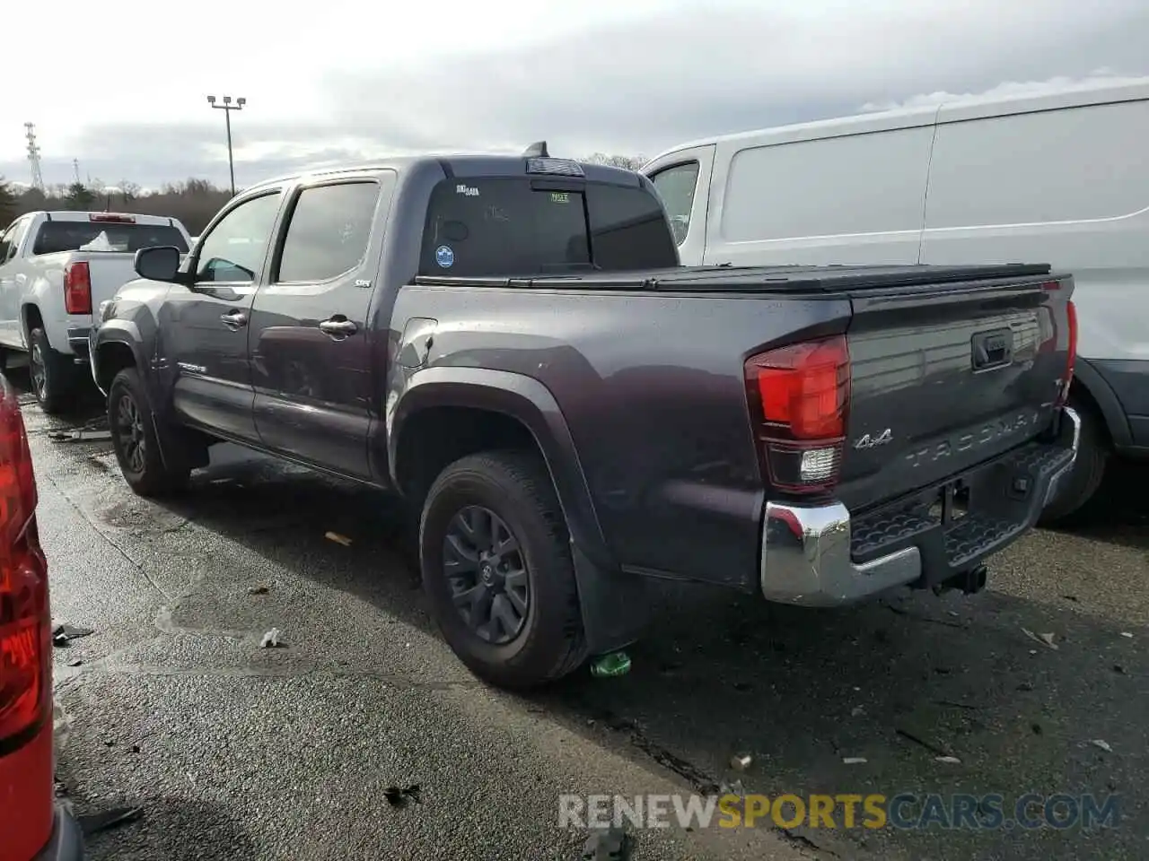 2 Photograph of a damaged car 3TYCZ5ANXMT048851 TOYOTA TACOMA 2021