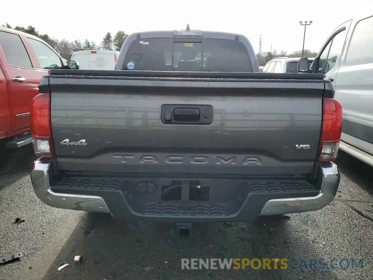 6 Photograph of a damaged car 3TYCZ5ANXMT048851 TOYOTA TACOMA 2021