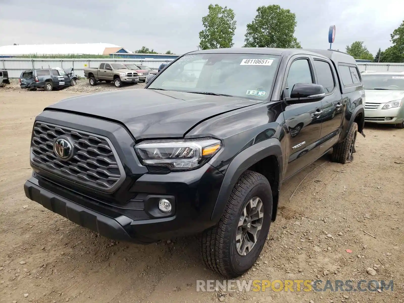 2 Photograph of a damaged car 3TYDZ5BN0MT002402 TOYOTA TACOMA 2021