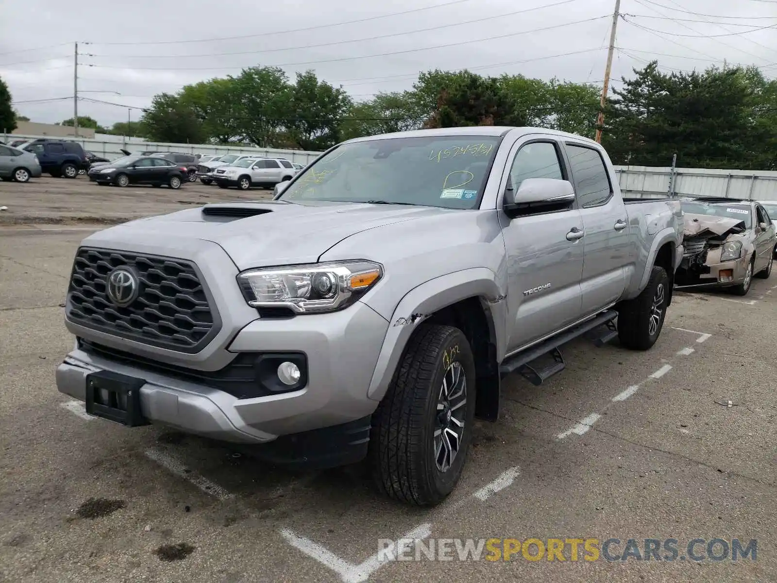 2 Photograph of a damaged car 3TYDZ5BN1MT000531 TOYOTA TACOMA 2021