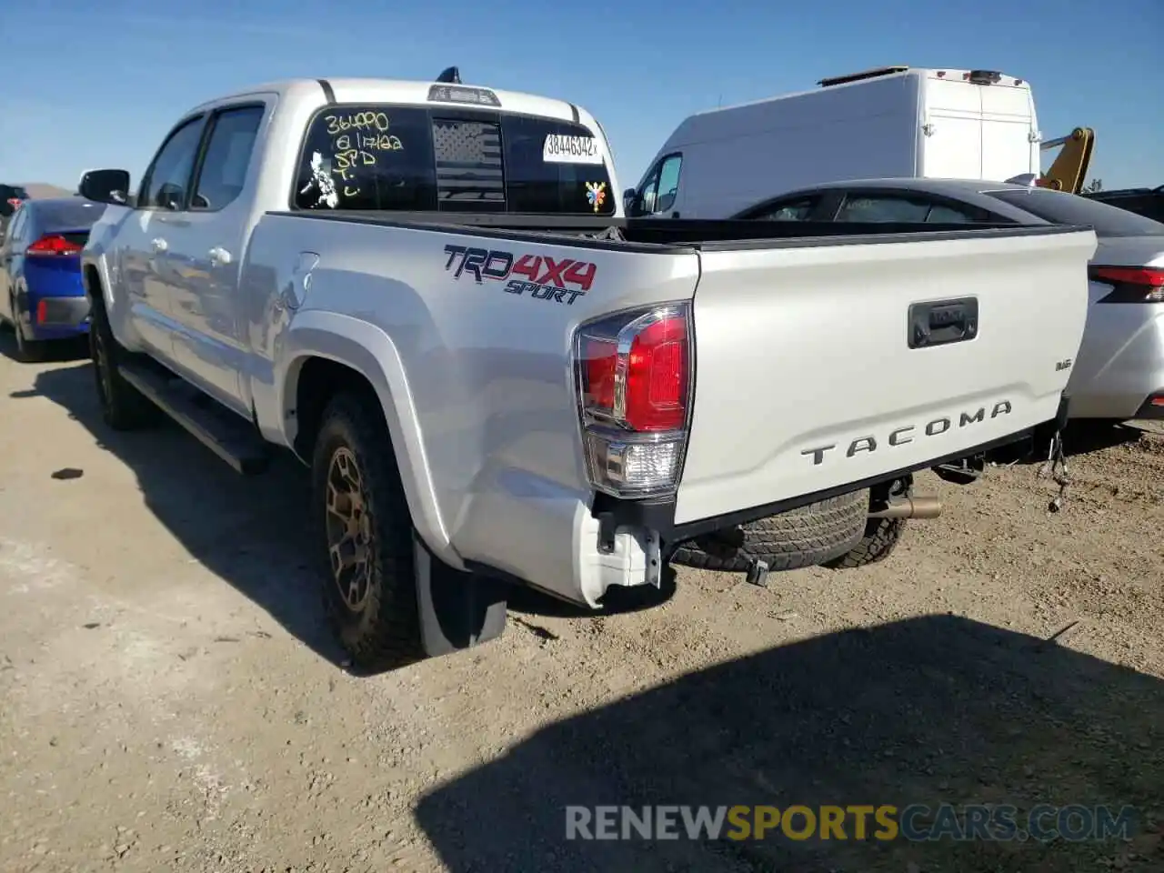 3 Photograph of a damaged car 3TYDZ5BN1MT001968 TOYOTA TACOMA 2021