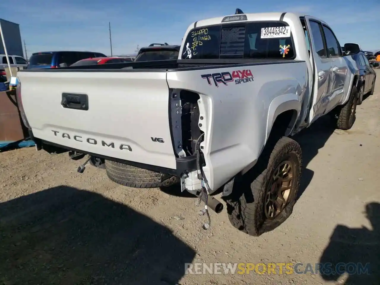 4 Photograph of a damaged car 3TYDZ5BN1MT001968 TOYOTA TACOMA 2021