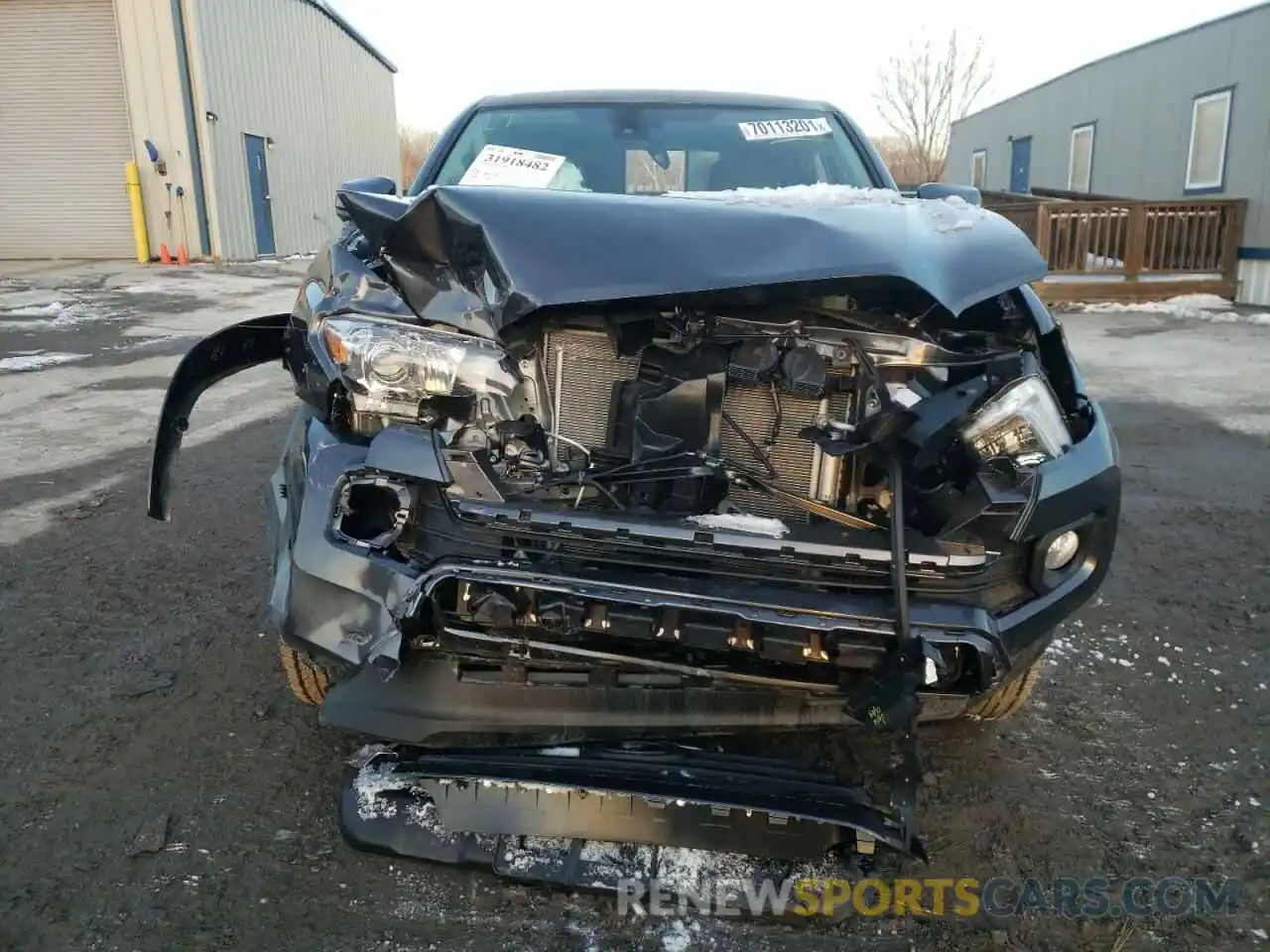 9 Photograph of a damaged car 3TYDZ5BN2MT004748 TOYOTA TACOMA 2021